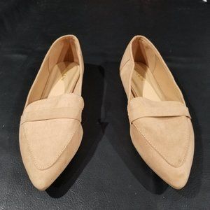 Tan loafers